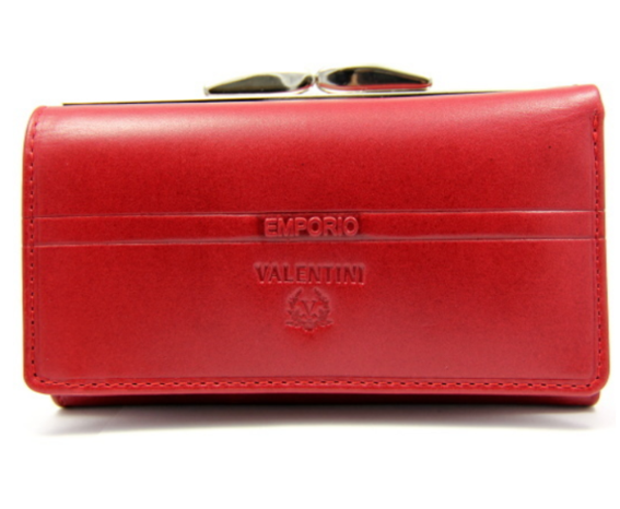 Dámská kožená peněženka Emporio Valentini červená 563 PL10