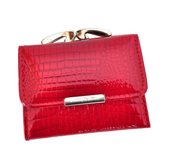 Dámská kožená peněženka Jennifer Jones červená
