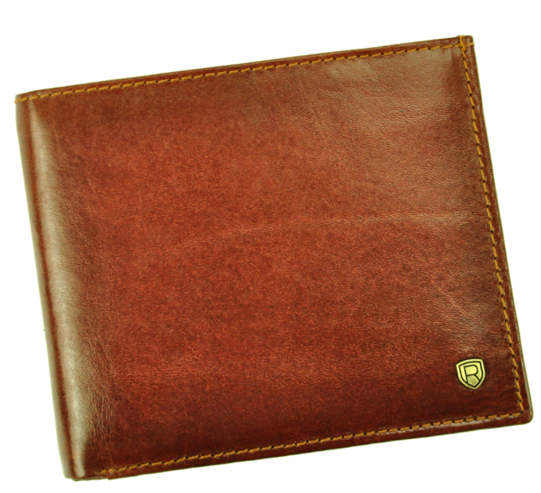 Pánská kožená peněženka Rovicky hnědá N01-RVT
