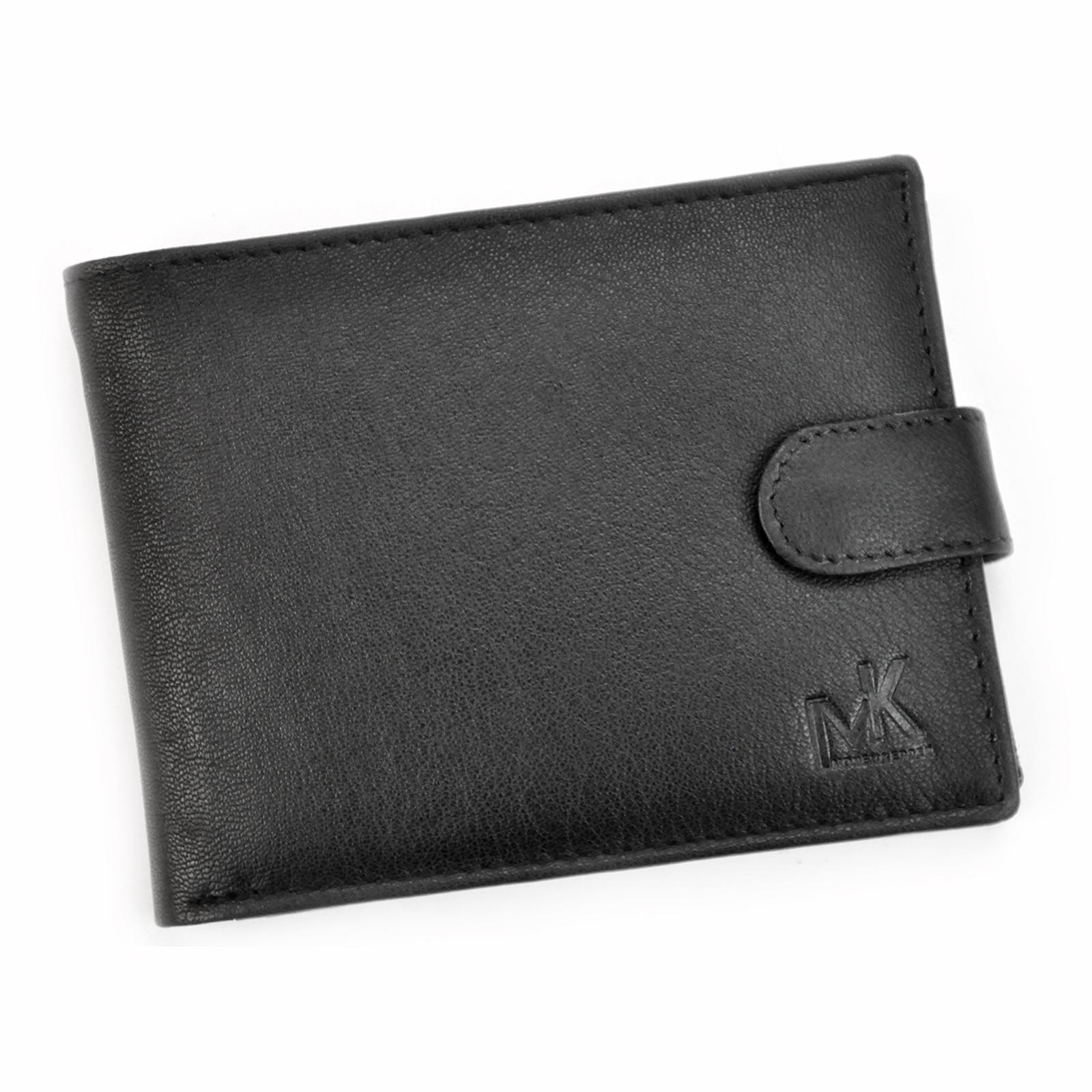 Pánská kožená peněženka Money Kepper černá