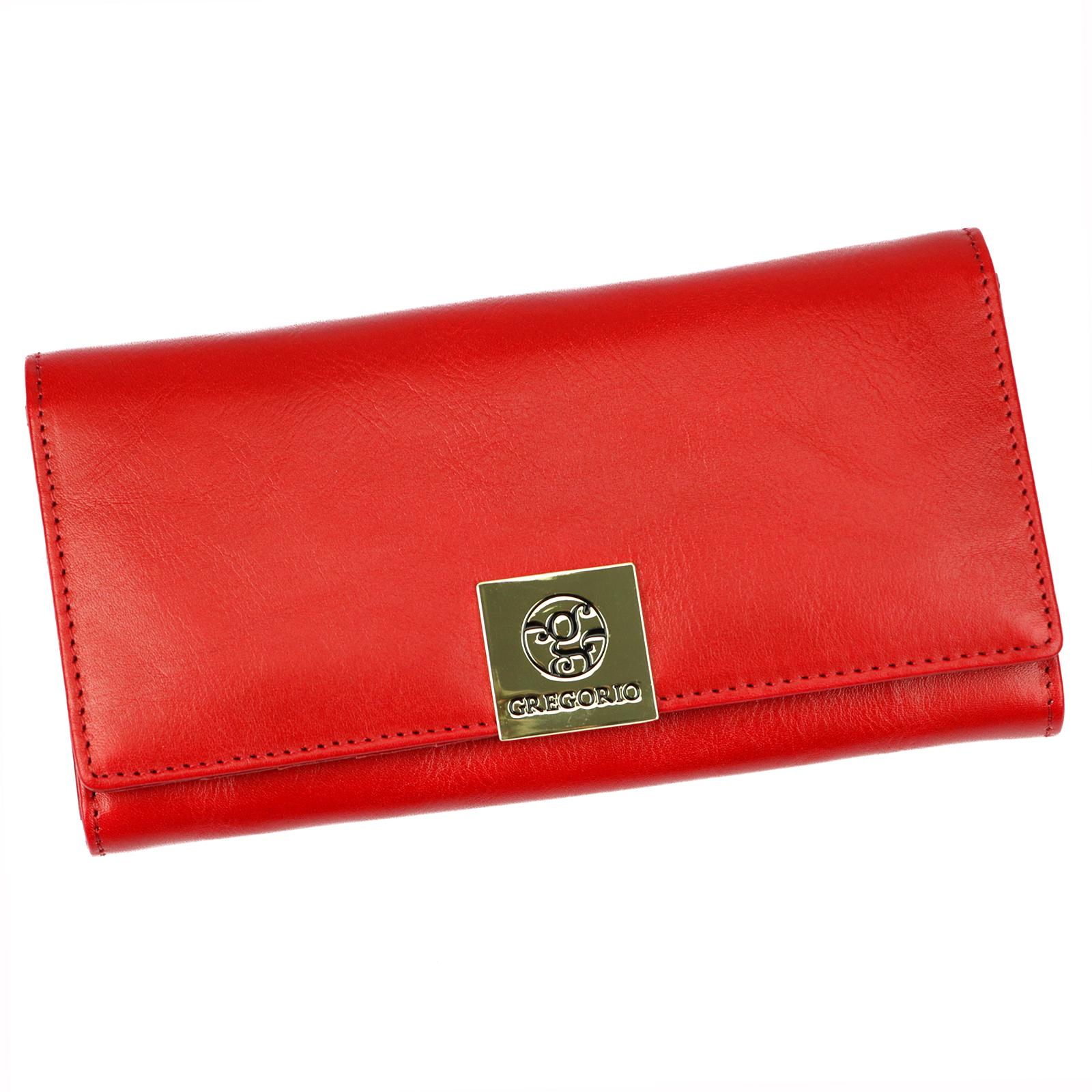 Dámská kožená peněženka Gregorio Red GS-100