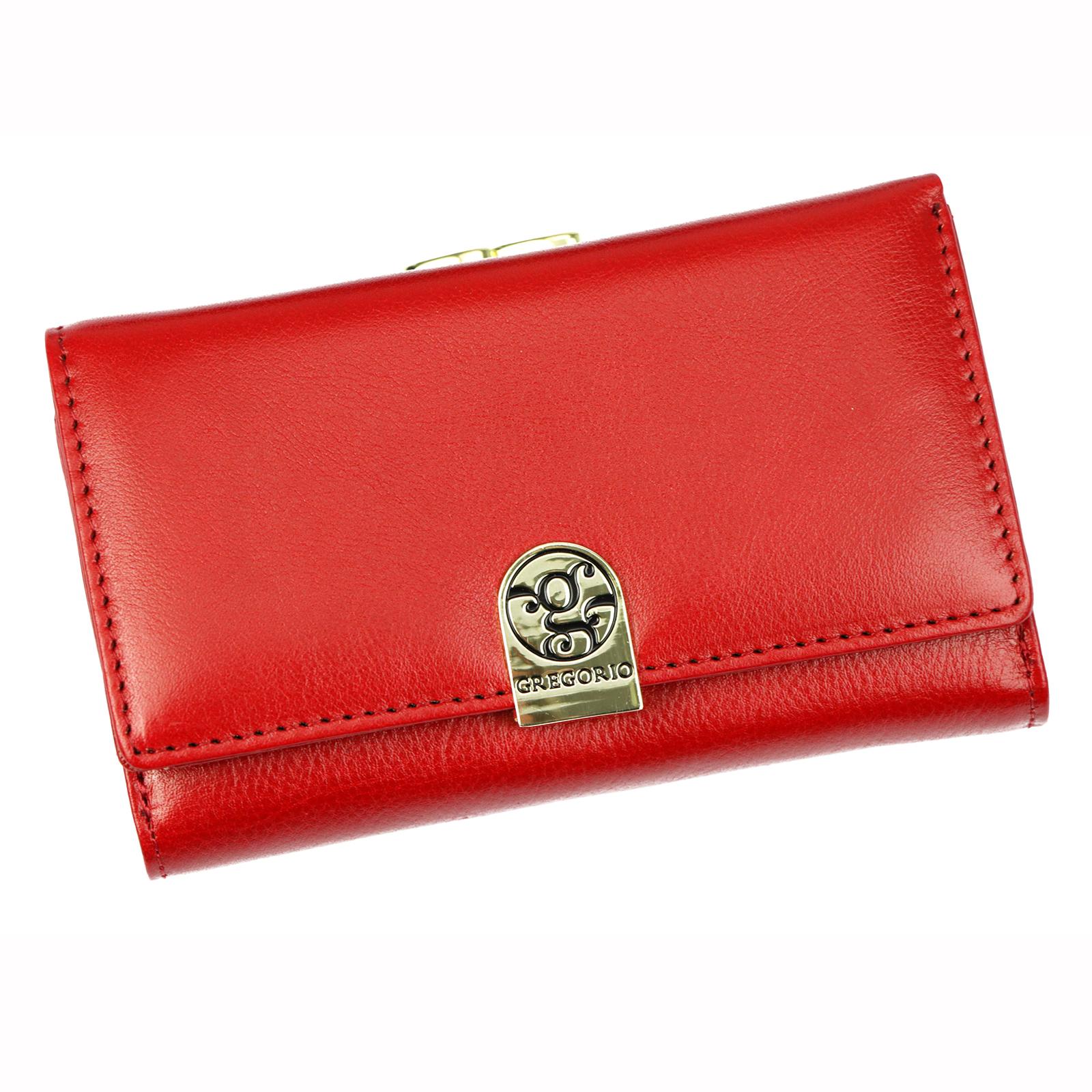 Dámská kožená peněženka Gregorio Red GS-108