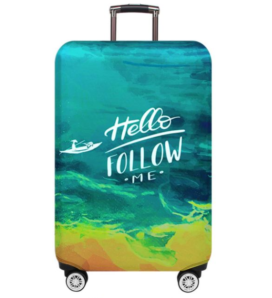 Obal na kufr Hello Follow Me