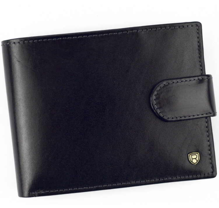 Pánská kožená peněženka Rovicky černá