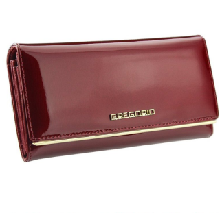 Dámská kožená peněženka Gregorio červená  ZLL-100
