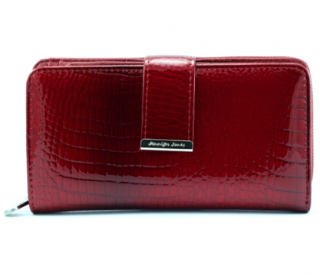 Dámská kožená peněženka Jennifer Jones červená II.
