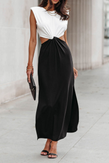Černobílé letní šaty Marina